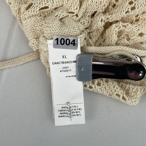 Cupshe Womens Cover Up Beach Dress Swimsuits Crochet Hollow Out  Drawstring XL - Picture 9 of 15